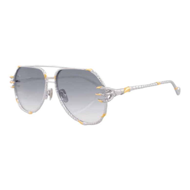 The Claw Pilot White Gold